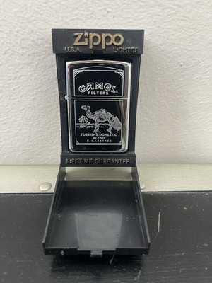Vintage Camel Filters Turkish & Domestic Blend Cigarettes Zippo Lighter (1995)