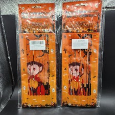Halloween Decorative Rain Curtain Doorway Backdrop 2 Packages Perfect For Partys