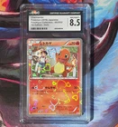 Pokemon TCG CGC 8.5 Charmander 003/032 CP3 PokeKyun Holo 1st Ed JP 2016