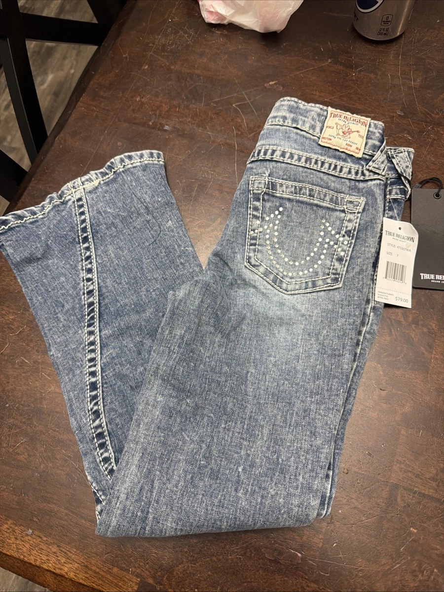 True Religion Slim Jeans 7 Size for Girls for sale | eBay