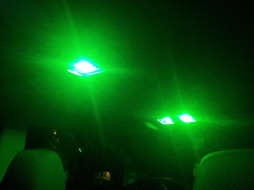2 bombillas interiores cúpula festoon súper verdes 31 mm 6-SMD LED 3175 6428 DE3175 - Imagen 7 de 10
