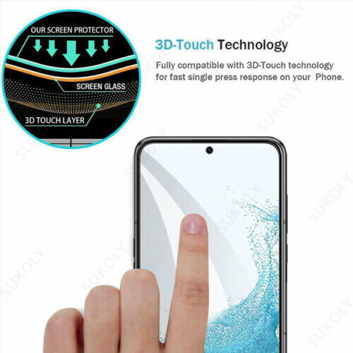 Tempered Glass Film Anti-peeping Screen Protector For Samsung Galaxy S24 S23 A73 - Photo 4 sur 61