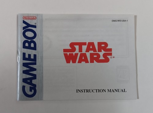 Game Boy Star Wars (1996) CIB Cartridge Manual Insert Tested + Works - Picture 11 of 18