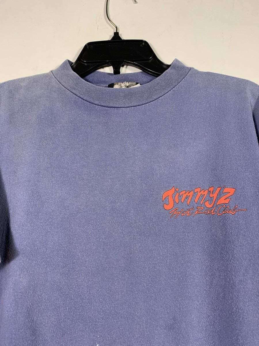 jimmy z rare vintage hot rod club shirt mens size medium | eBay