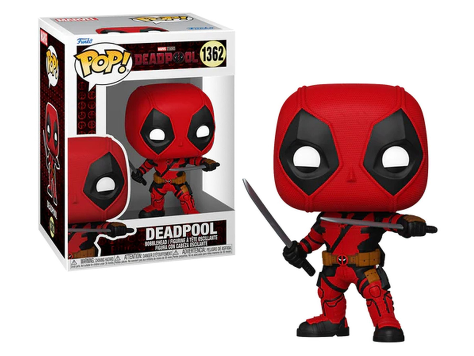 Figurine - Pop! Marvel - Deadpool & Wolverine - Deadpool - N° 1362 - Funko