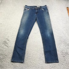 Diesel Waykee-J US Jeans Youth Boys 14Y 28x26 Blue Regular Straight Stretch