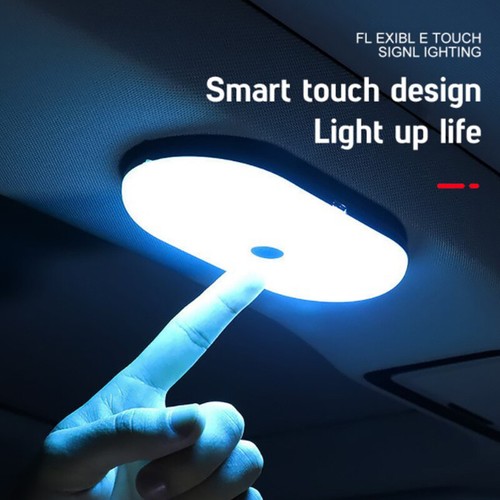 Universal USB Rechargeable LED Reading Light Car Celling Roof Magnetic Lamp_Y - Picture 8 of 10