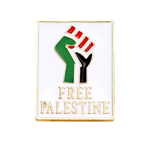 Pin Bandera Palestina Pin Bandera Palestina Solapa Mochila Sombrero Botón Brillo Esmalte A1B2 - Imagen 4 de 18