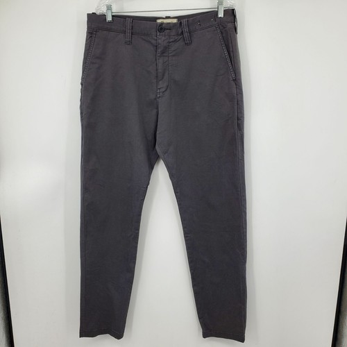 Madewell Athletic Slim Grey Coolmax Men's Chino Pants Size 35x32