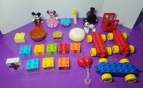 LEGO DUPLO  10597 Mickey Mouse Clubhouse Birthday Parade Minnie complete+ extras