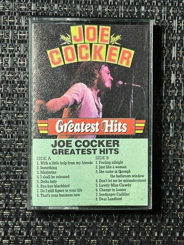 Joe Cocker Greatest Hits - Audio Cassette Tape -VG & Works!! - Picture 1 of 7