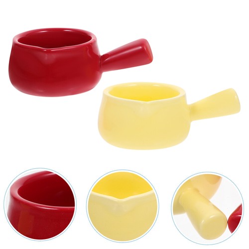 4 Pcs Kleine Milchkrügemilchbecher Mini-Milchkännchen Aus Keramik - Bild 8 von 12