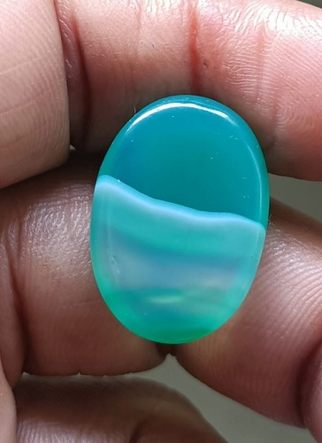 20.15 CT Beautiful Bi- Multi Color Onyx Oval Cut Shape A+++ Loose Gemstones - Picture 5 of 5