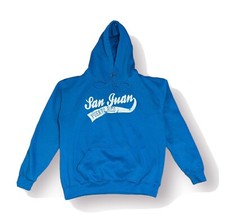 Puerto Rico Hoodie, Unisex, Size L, Blue.