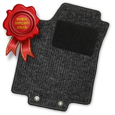Auto-Fußmatten Doppelrippe für Mercedes Benz E-Klasse W124 1984 - 1997