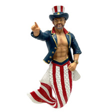 December Diamonds 55-55472 Guncle Sam Merman Ornament, 7 Inches