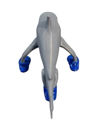 Tralalero Tralala Desk Decor, Italian Brainrot Shark Meme Figure, Shark in Sneak - Picture 2 of 6