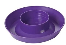 Little Giant 740PURPLE Screw-On Poultry Water Base-Purple