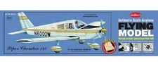 Balsa wood airplane model Laser Cut Guillows Piper Cherokee 140 # 307 LC