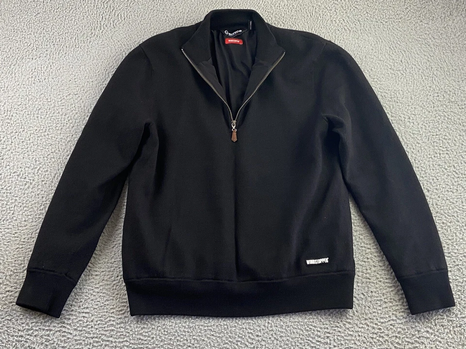 Jaqueta Pulôver Sunice Windstopper Feminina XXL 100% Lã Preta Suéter Golfe EXC - Imagem 2 de 4