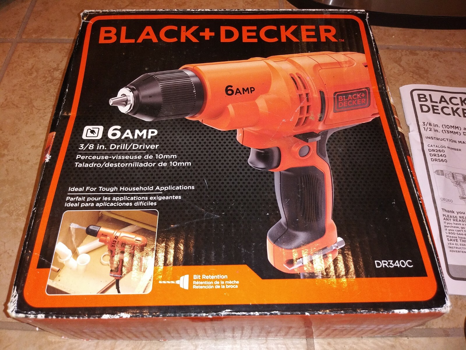 Black and Decker Cdc1800 Cordless Drill 