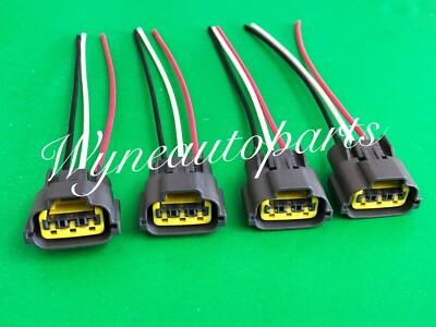4pcs-SKYLINE G35 370Z 350Z RB20 25 Ignition coil Plug connector harness Wire 