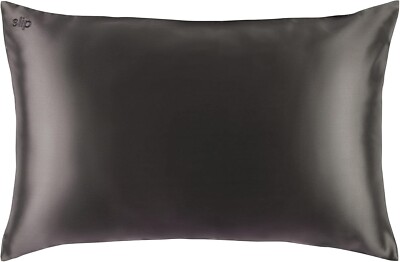 Slip Pure Silk Pillowcase - Queen 20''x30'' Charcoal, 22 Momme Mulberry Silk