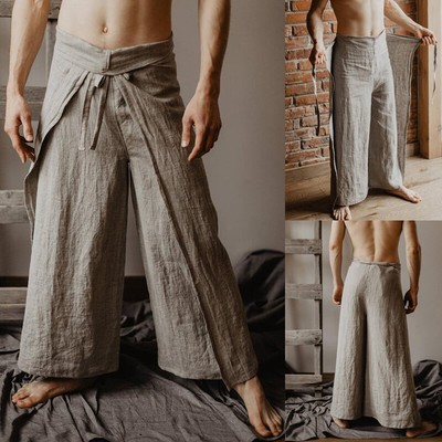 Fashion Mens Thai Fisherman Trousers 