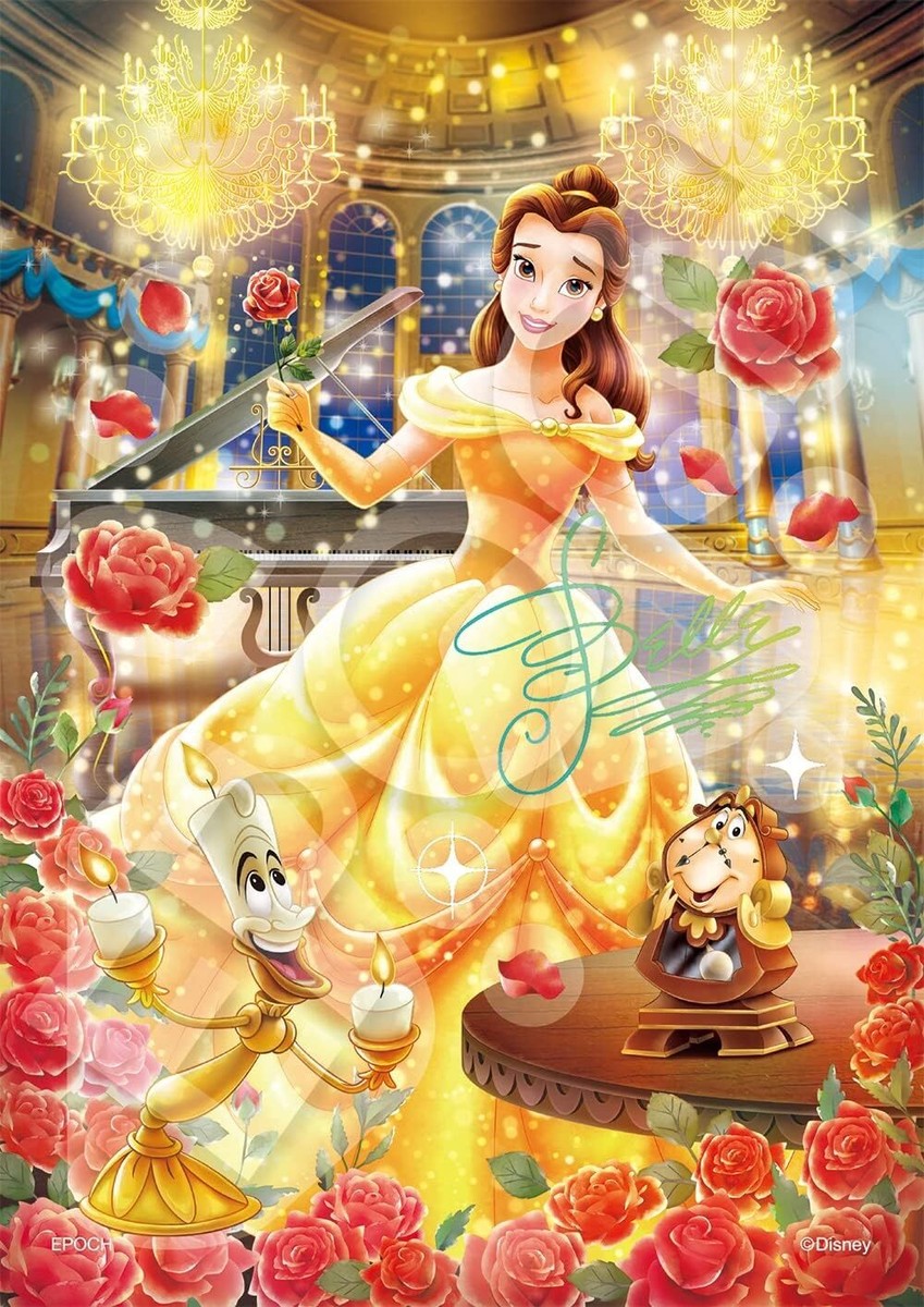 ベル エンチャンテッド Disney Belle -Enchanted Rose- 108 piece jigsaw puzzle Epoch