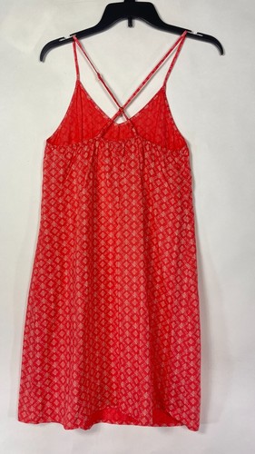 Old Navy Womens Mini Dress Sleeveless Strappy Geometric Print Red Size Small. - Bild 18 von 20