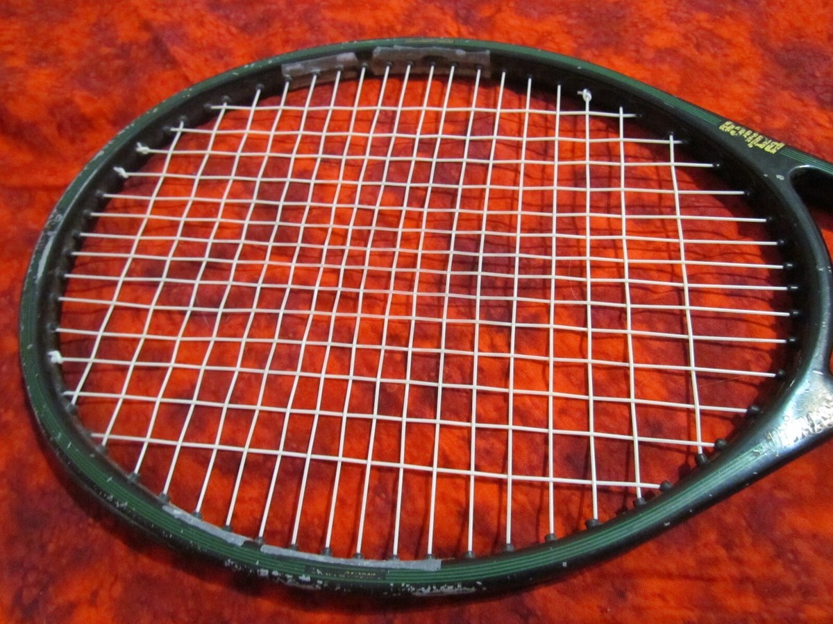 Vintage 1987 Prince Graphite Mid Plus Leather Grip 4 5/8 (5