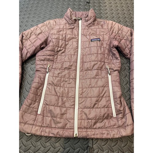 Patagonia Nano Puff Jacket Womens Coat Size XS Stormy Mauve Winter - Imagen 2 de 12