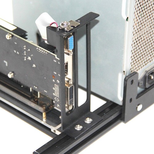 GPU Grafikkartenhalter Aluminiumlegierung Vertikal Grafikkarte Jack Support Baffle - Bild 5 von 10