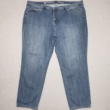 Laurie Felt Los Angeles Classic Boyfriend Blue Jeans Women's 28W Stretch Denim