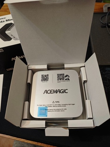 ACEMAGICIAN V1 Mini PC, Intel Alder Lake-N97 (bis 3,6 GHz), 8GB DDR4 256GB M.2 - Bild 2 von 6