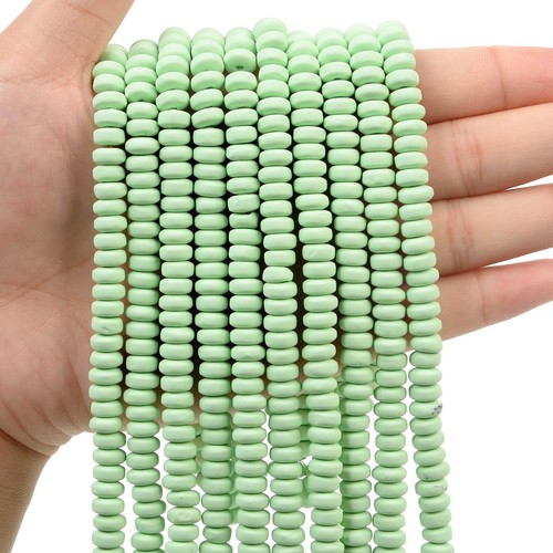 Wholesale 6mm 110Pcs Frosted Colorful Clay Loose Beads for Making Jewelry DIY - Picture 8 of 27