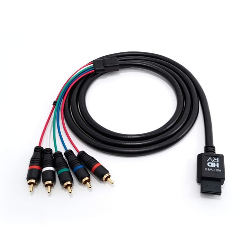 HD Retrovision Wii/Wii U Premium YPbPr Component Video Cable - Picture 2 of 9