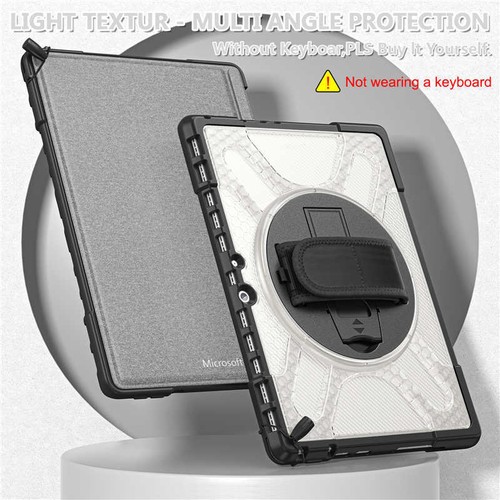 For Microsoft Surface Pro 8 7 6 5 4 Go Tablet Shockproof Stand Case Rugged Cover - Picture 49 of 73
