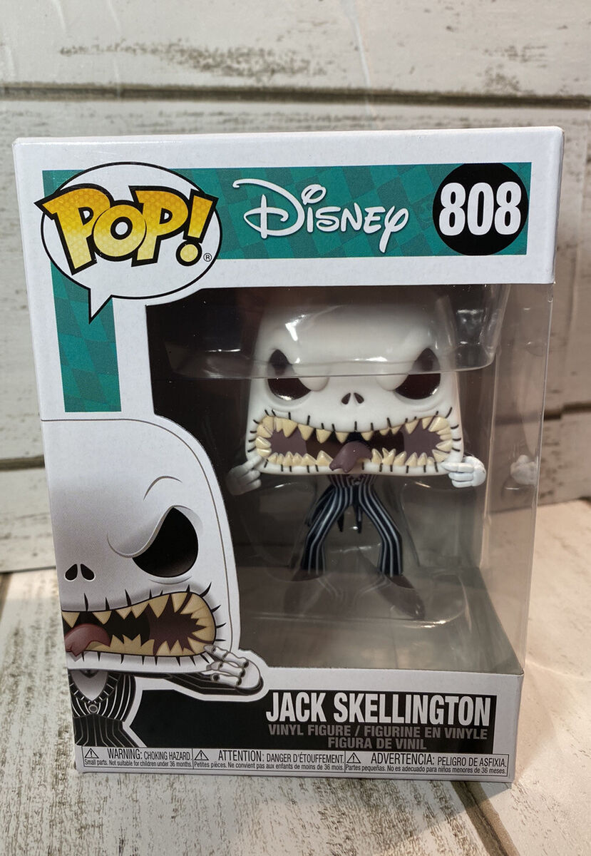 Pop Funko Jack Skellington #808 Cara Assustadora Disney NBC