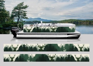WRAPPING PONTOON REPLACEMENT GRAPHICS KIT DECAL STICKERS ... WRAPPING PONTOON REPLACEMENT GRAPHICS KIT DECAL STICKERS ...