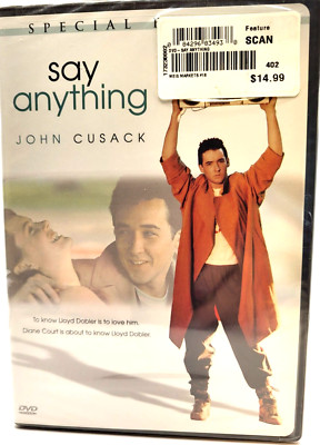 SAY ANYTHING STARRING JOHN CUSACK SPECIAL EDITION DVD NEW IN SEALED PACKAGE