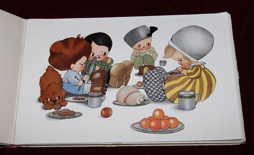 EXRARE CHLOE PRESTON 1912 HOLIDAY FAIRY TALES AMAZING COLOR PLATES PEEK-A-BOOS! - Foto 11 di 11
