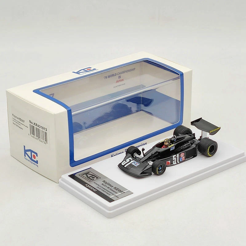Kyosho 1/43 KOJIMA KE007 1976 FUJI F1 Japan GP Final Ver. #51 M