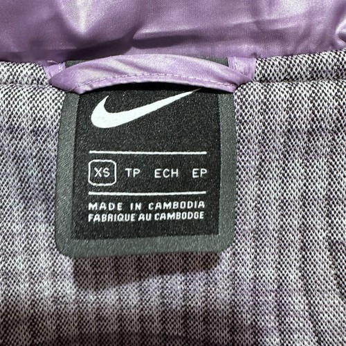 Nike Jacket Womens Size XSmall XS City Ready 1/4 Zip Training Purple CV0303-589 - Picture 4 of 20