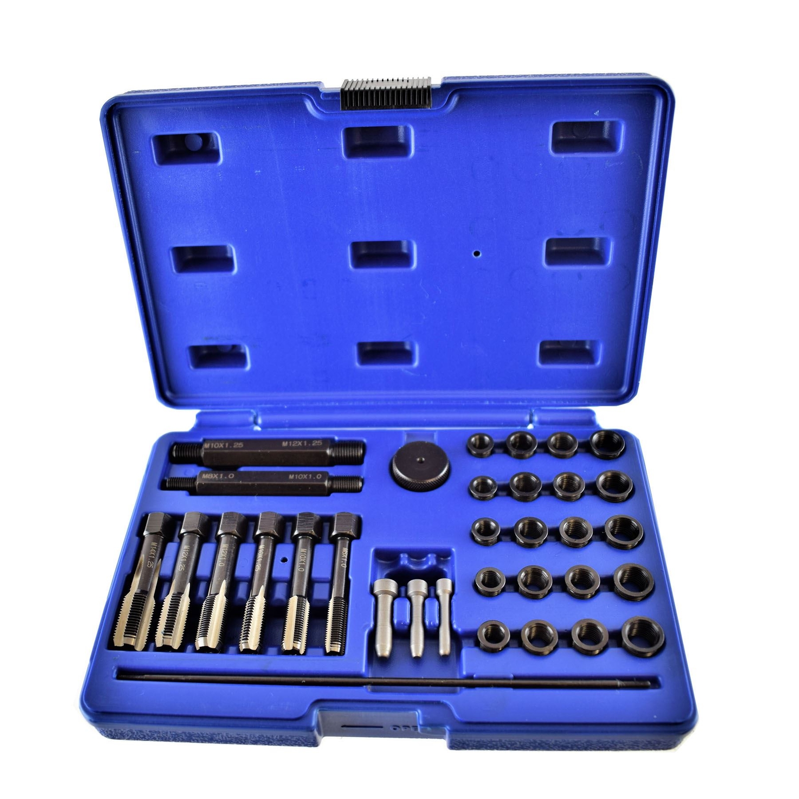 Glow Plug Metric Thread Repair Kit Cylinder Head 8mm 10mm 12mm 33pc