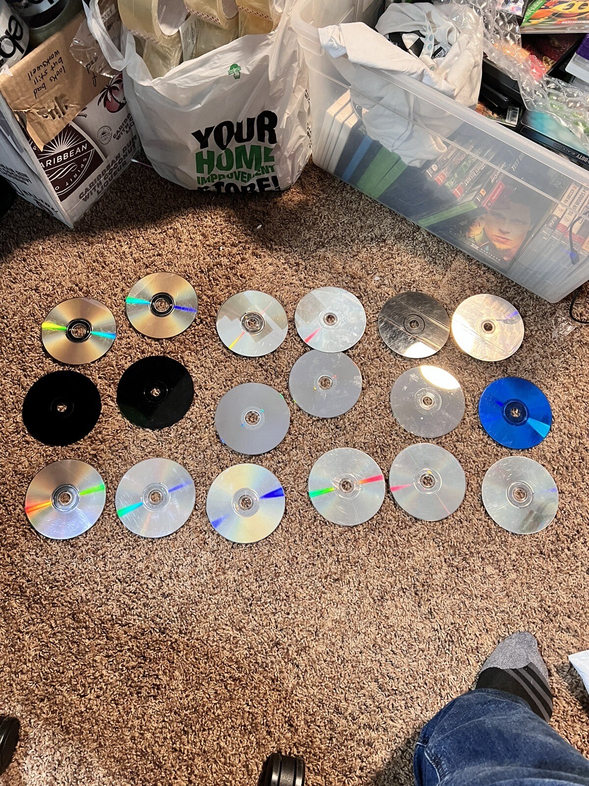 Sony PlayStation PS2 PS1 PS4 Loose Disc Lot of 18 Scratched Need