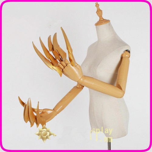 LOL KDA Evelynn Gold Fingers Paw Claw EVA Cosplay Claw 18cm Halloween Party Prop - Picture 1 of 6