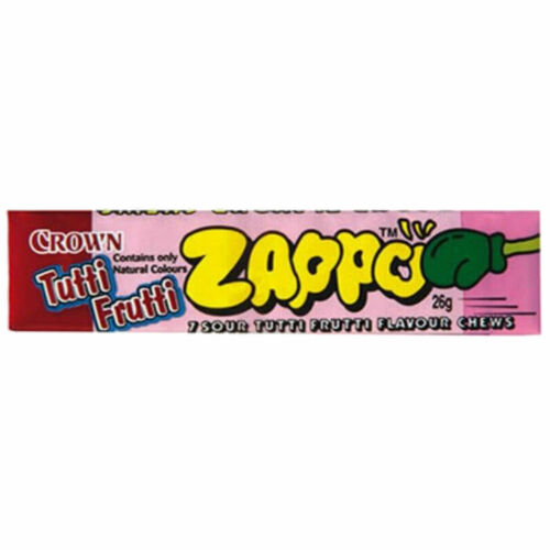 Zappo Masticables Surtido 7 Sabores x 7 Paquetes Favores de Fiesta de Halloween Caramelo Buffet - Imagen 5 de 6