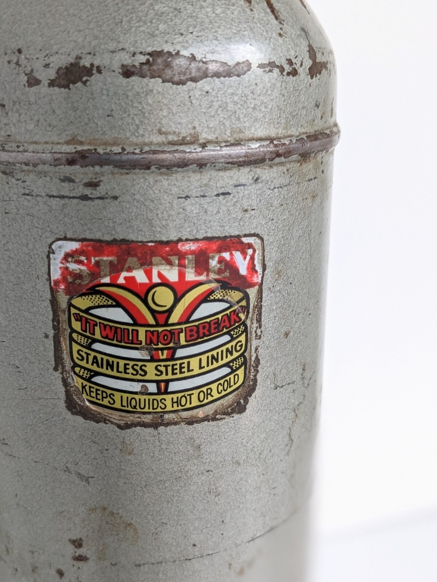 Vintage Stanley Super Vac Thermos With Cork Stopper Model N944