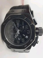 Swiss Legend Men's Trimix Quartz Chronograph Watch Black 44mm